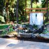 Torri Gate, Wedding Bell, stone patio